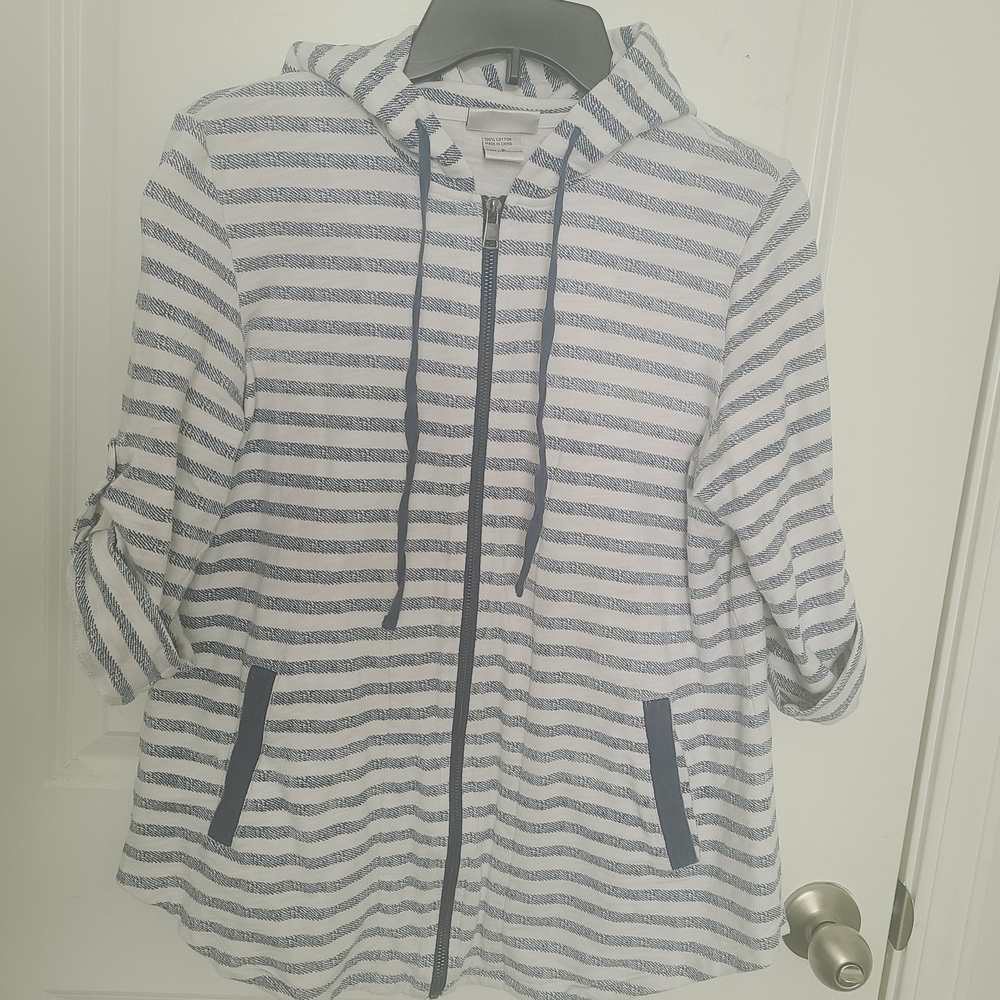 Nautical Striped Women's Jacket